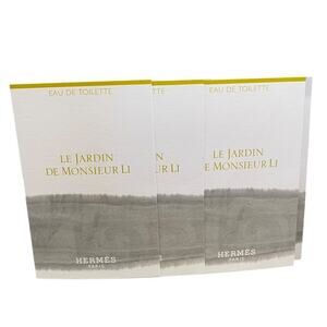Hermes‎ Perfume Le Jardin de Monsieur Li Eau de Toilette Travel .05oz/1.5ml 3PC